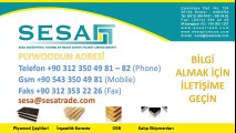 İnşaatlık Kereste - Sesa İnşaat +90 312 350 49 81 www.sesaplywood.com