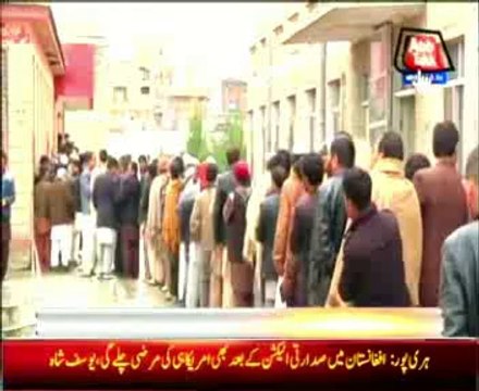 Afghan Elections Counting underway after polls close