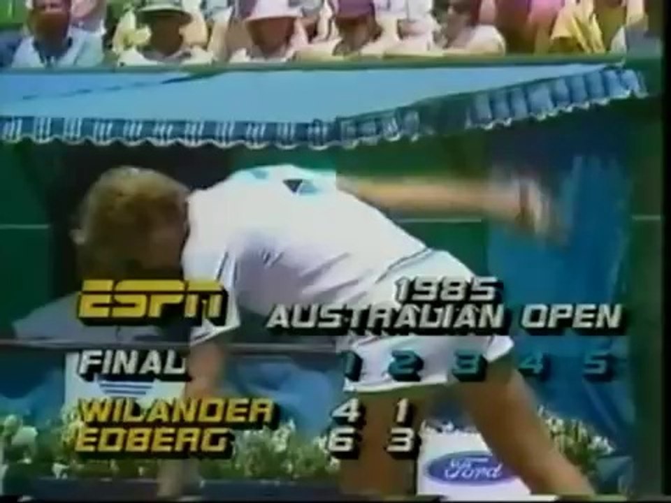 Australian Open 1985 FINAL - Stefan Edberg vs Mats Wilander FULL MATCH