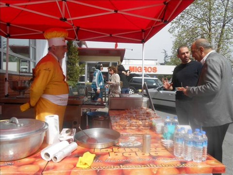 Merhum Çakır Bozkurt'un Sene-i Devriyesinde Levent Tenis Kulübünde Lokma Döküldü (Slayt.2)