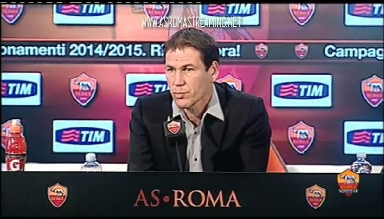 05/04/2014 - CONFERENZA STAMPA GARCIA