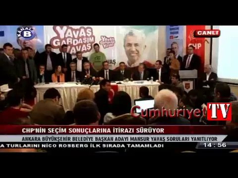 Mansur Yavaş: Usulsüzlük kabul edilsin ki orada oturan...