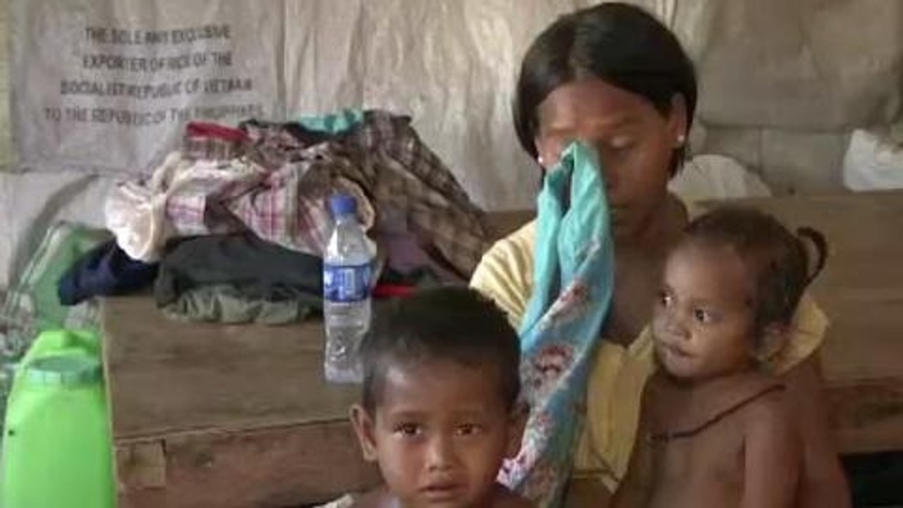 Philippine refugees unable to return home
