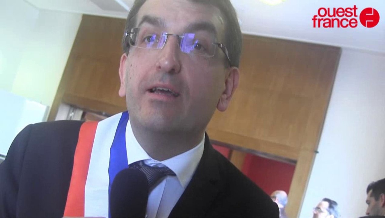 Elu maire de Saint-Lô : la réaction à chaud de François Brière. Interview!