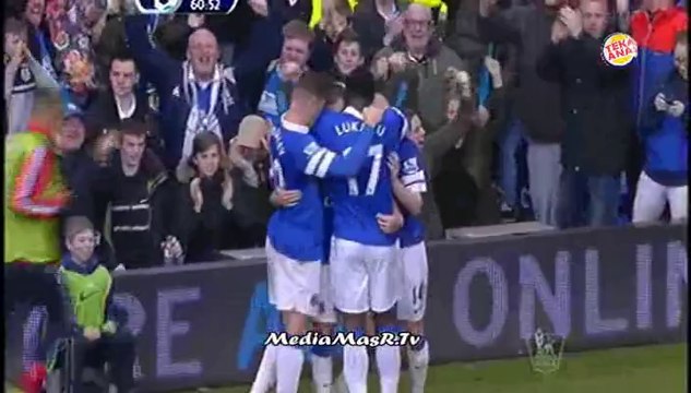 أهداف مباراة ايفرتون 3-0 ارسنال - الجولة 33 - 6/4/2014