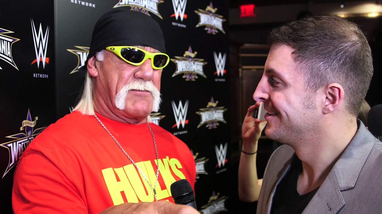 WWE Hall of Famer Hulk Hogan Hosts WrestleMania 30