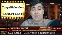 Indiana Pacers vs. Atlanta Hawks Pick Prediction NBA Pro Basketball Odds Preview 4-6-2014