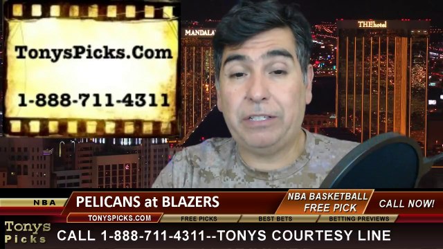 New Orleans Pelicans vs. Portland Trailblazers Pick Prediction NBA Pro Basketball Odds Preview 4-6-2014