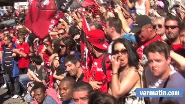 RCT-Leinster: l'arrivée des Toulonnais à Mayol