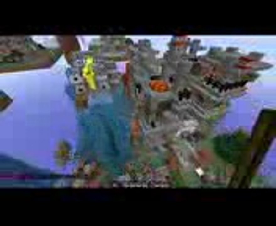Minecraft TNT WARS -Mode 11- ENDING WITH A CRASH 5 April 2014