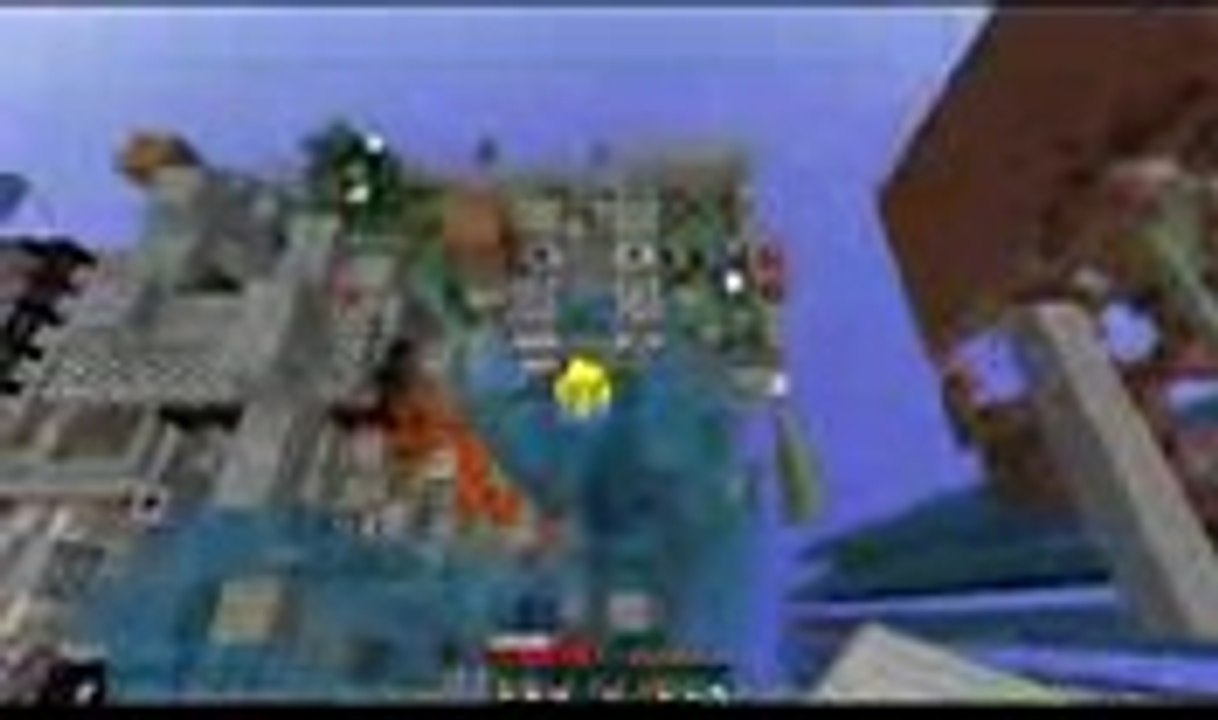 Minecraft TNT WARS -Mode 10- ENDING WITH A CRASH 5 April 2014