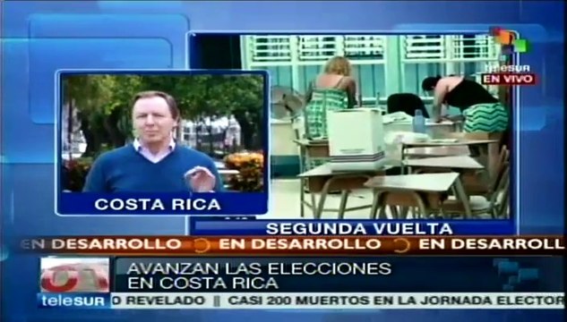 Avanza elección presidencial en Costa Rica marcada por abstencionismo