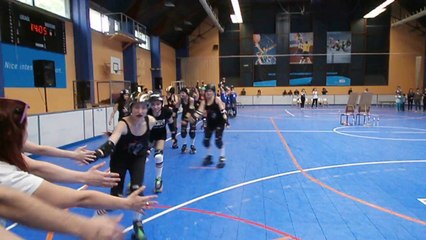 Roller Derby  - Tour d'Honneur des Baywitch Project (Nice)