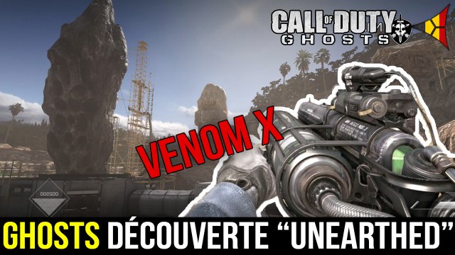 Ghosts // Découverte Map UNEARTHED + VENOM X (Tuto) - DLC Devastation - COD Gameplay | FPS Belgium