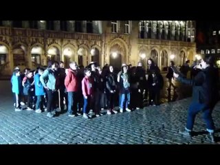 FLASHMOB EEPU Giberville BRUXELLES Grand'Place