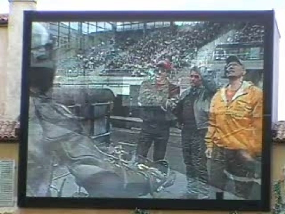 Motorcycle chase sequence 3 take 1