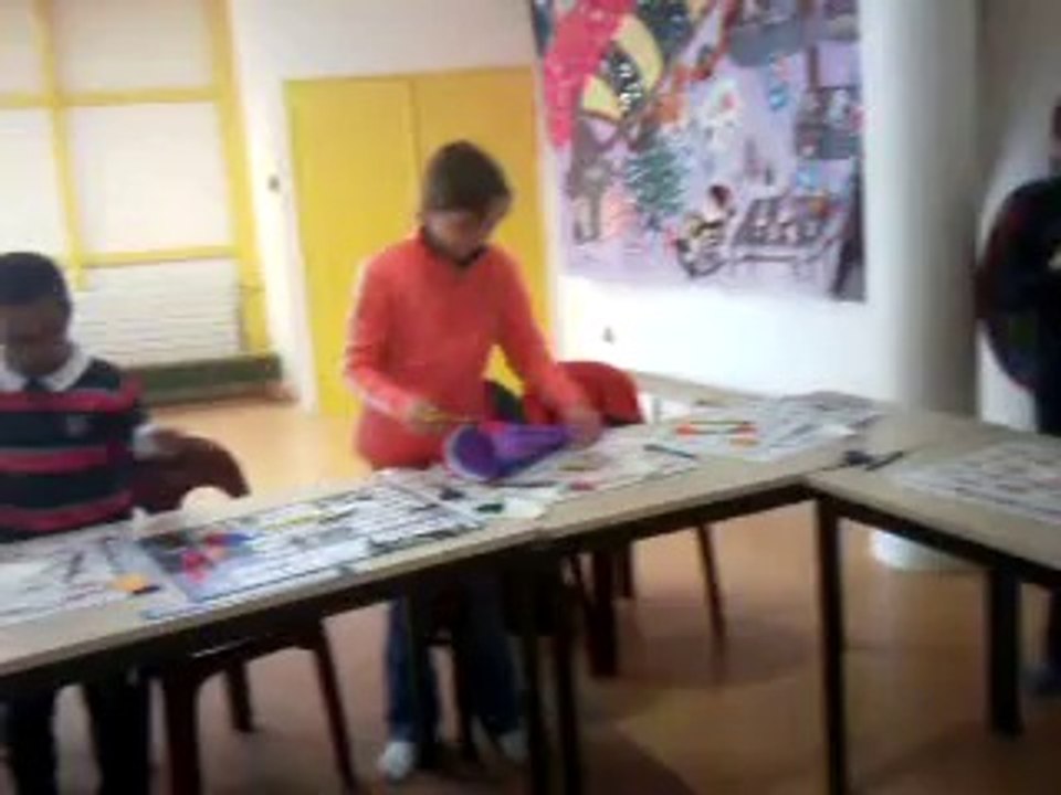 Atelier moulin à vent de l'association Coeur d'enfants