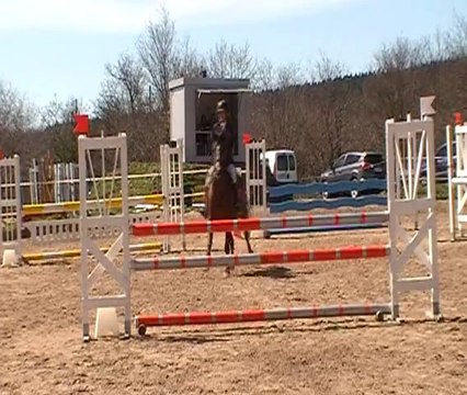 Mégane et Odra, CSO club 1 la Goutarende, 6 avril 2014