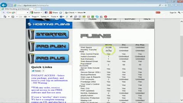 website hosting with complete cpanel hosting