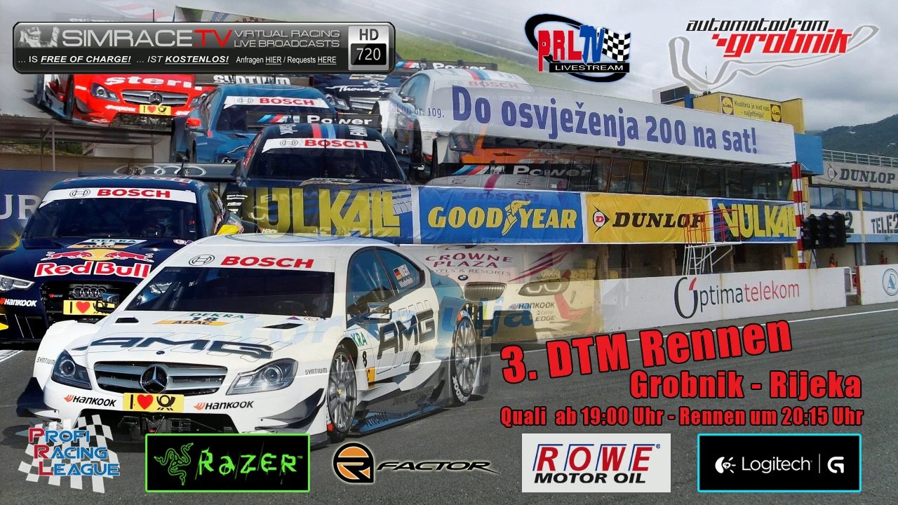 PRL DTM Saison 2014 - Rennen 03 Grobnik