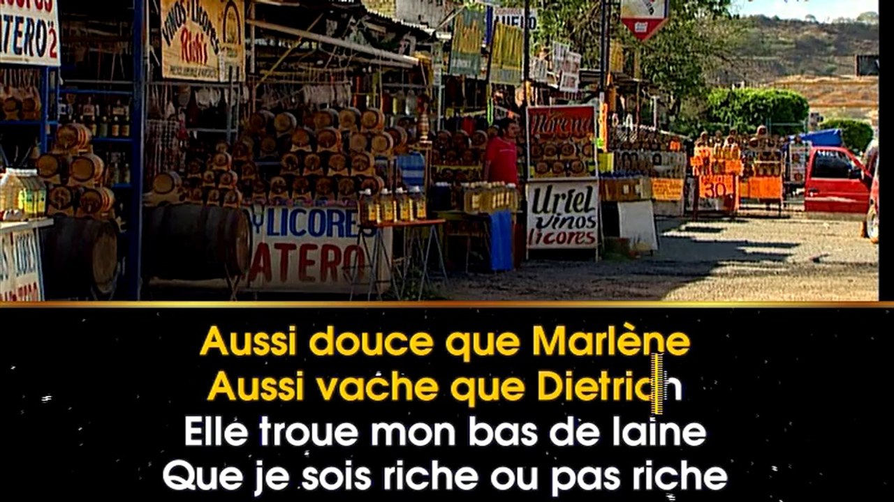 Claude Nougaro  -  La pluie fait des claquettes (karaoké)