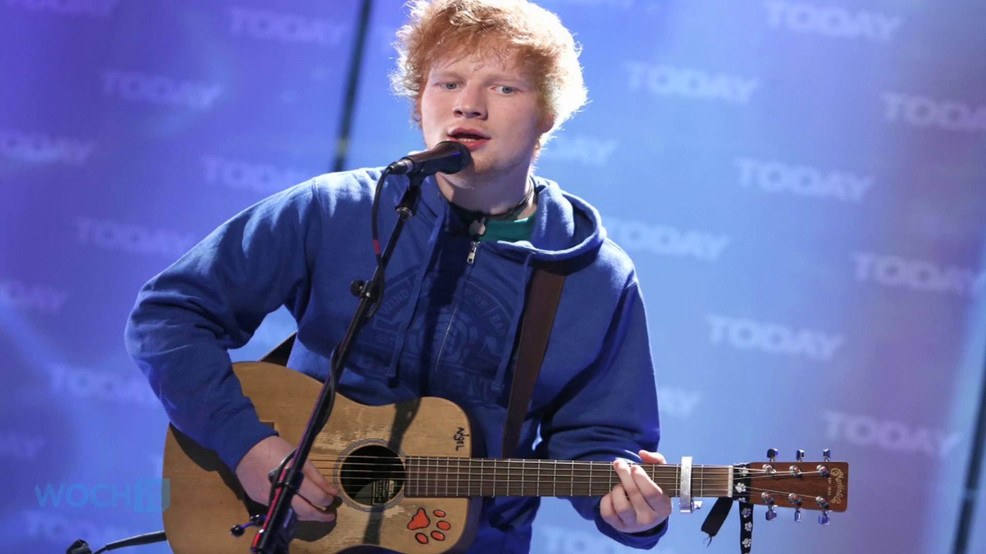 Ed Sheeran Lets Fans Sing Along With His New Song!