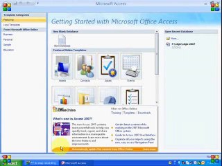Microsoft Power Access 2007 in Urdu Lesson 01