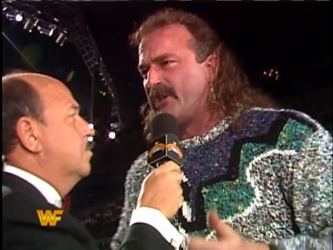 SURVIVOR SERIES 1991.Jake Roberts interview!