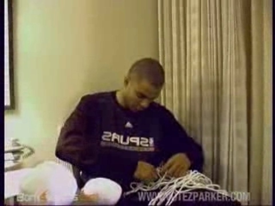 Votez Tony Parker (Le filet de Basket)