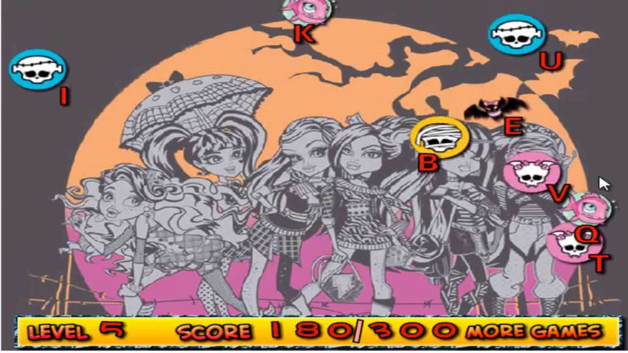 Monster High Typing