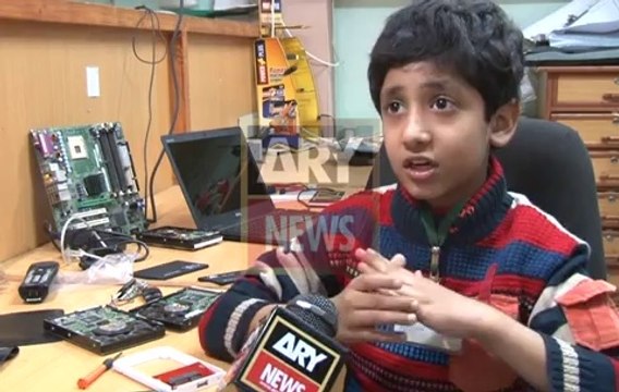 Subhan ali Syedain, 7 year Old, World's Youngest Microsoft Certified IT Professional,
