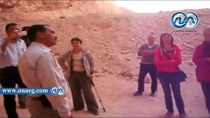 فوج سياحى يزور محمية كهف وادى سنور وسليم وسد أثرى حديث الإكتشاف