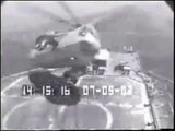 Helicopter Crashes on Carrier