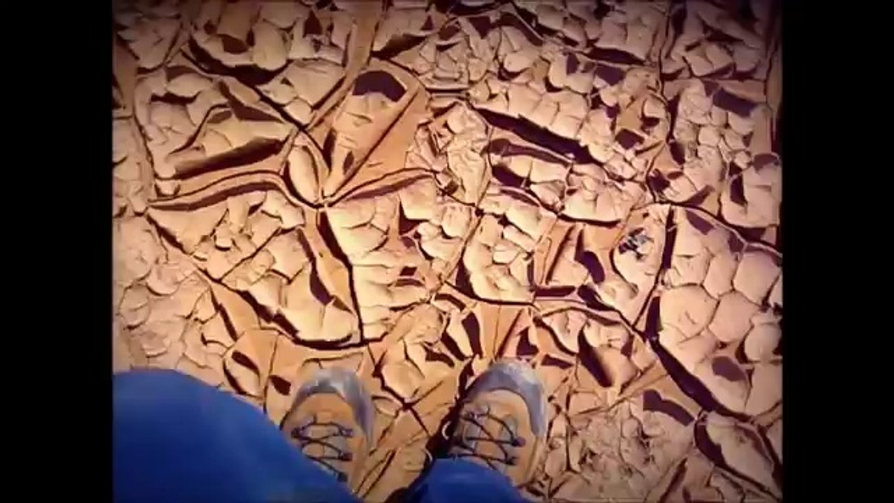 ASMR_Walking_on_Dry_Mud_Crunchy_Sounds_No_Talking