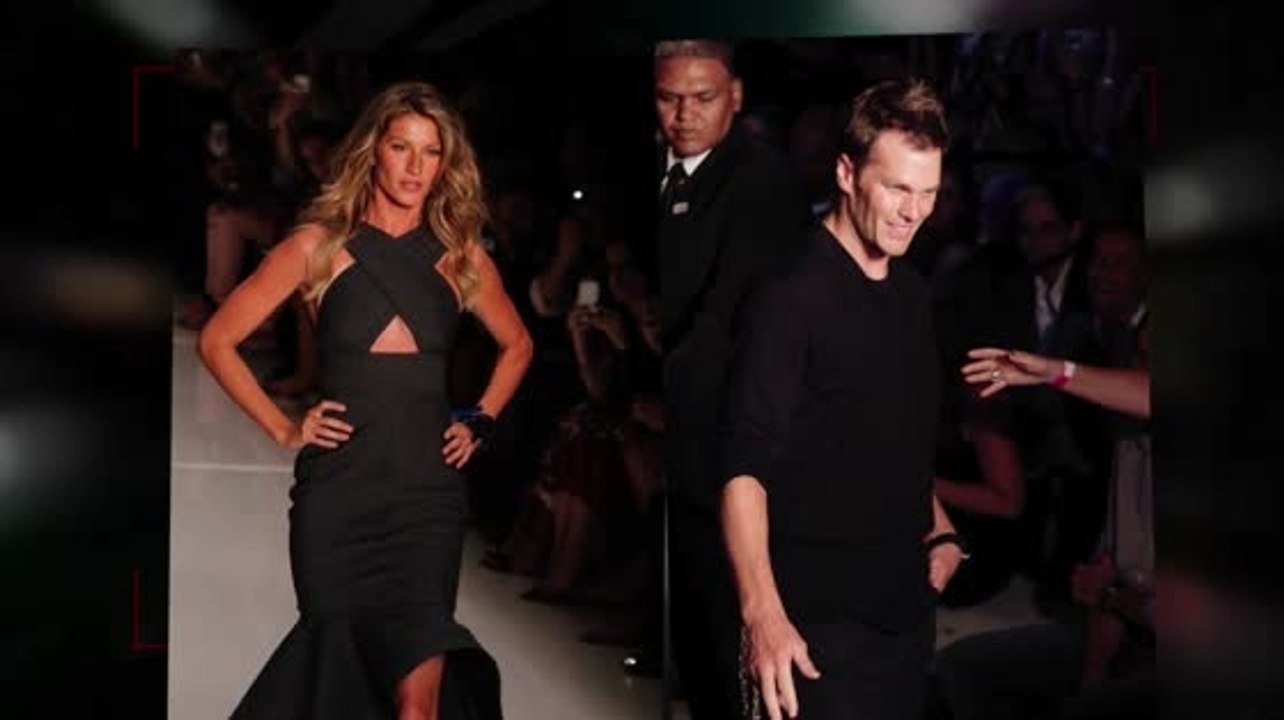 Tom Brady und Gisele Bündchen auf der Sao Paulo Fashion Week