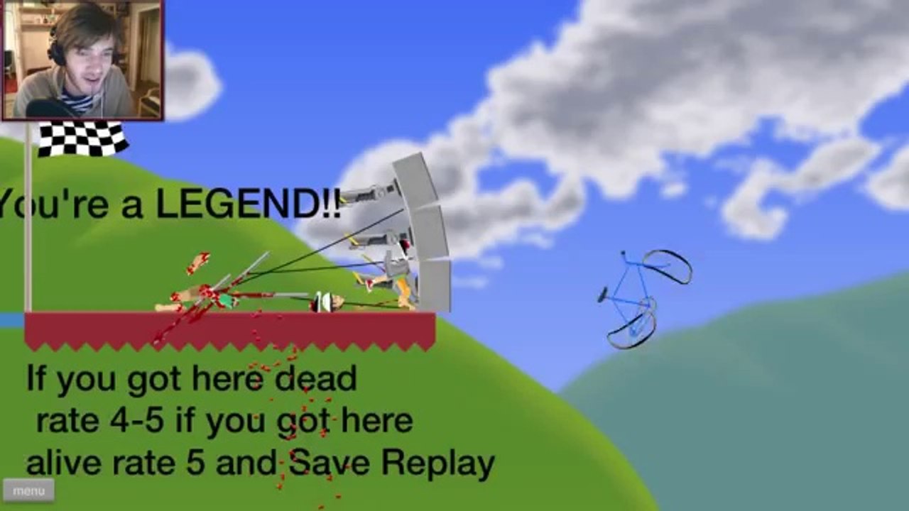 HI, I'M PEWDIEPIE AND WELCOME TO JACKASS - Happy Wheels - Part 30