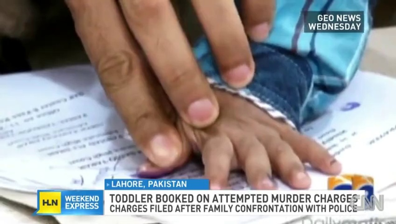 Hurreeyyy.....We Made it Up to the International News......Pakistani family: 9-month-old booked on attempted murder charge
