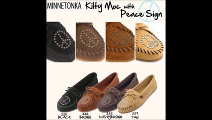 Minnetonka Womens Classic Suede Moccasin Shoe