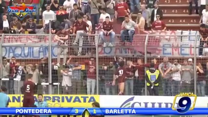 Pontedera - Barletta 3-1 | Highlights and Goals I Div. Gir. B 31^ Giornata