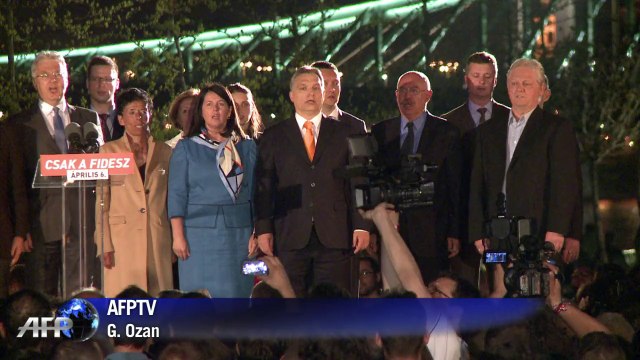 Hongrie: large victoire du populiste Viktor Orban aux élections