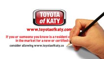 Toyota in Katy Texas Has A Wide Selection Of New And Used Vehicles!
