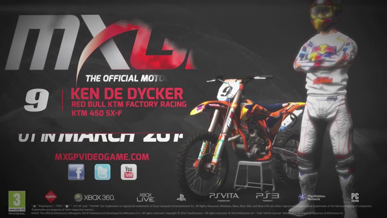 MXGP - The Official Videogame - De Dycker 3D Model