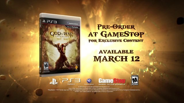 God of War - Ascension - 'Single Player Gameplay Teaser'