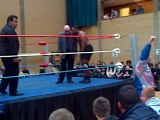 (06/04/14) MAIN EVENT : 'Hitman' Gabriel Myers w/ #ThePerfectPlayboy P.T. Player vs British wrestling legend, James Mason