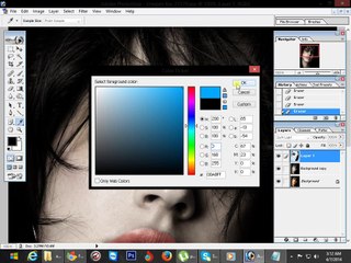Megan Fox Dark style in photoshop 7.0