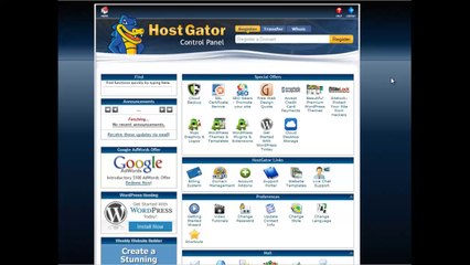 Como crear un blog con Hostgator