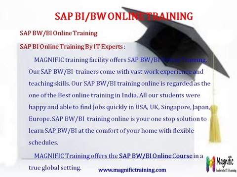 Sap BI-BW online training in usa,uk%free demo classes!JOBS