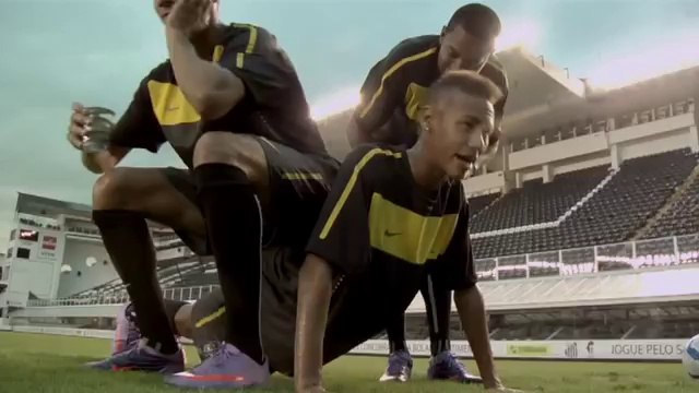 O desafio entre Robinho, Ganso e Neymar