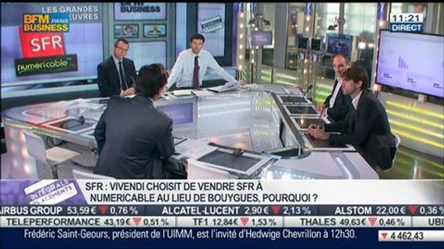 Olivier Delamarche VS Pierre Sabatier VS Cédric Chaboud: Vague de fusions-acquisitions: est-ce bon signe pour les marchés ?, dans Intégrale Placements – 07/04 2/2