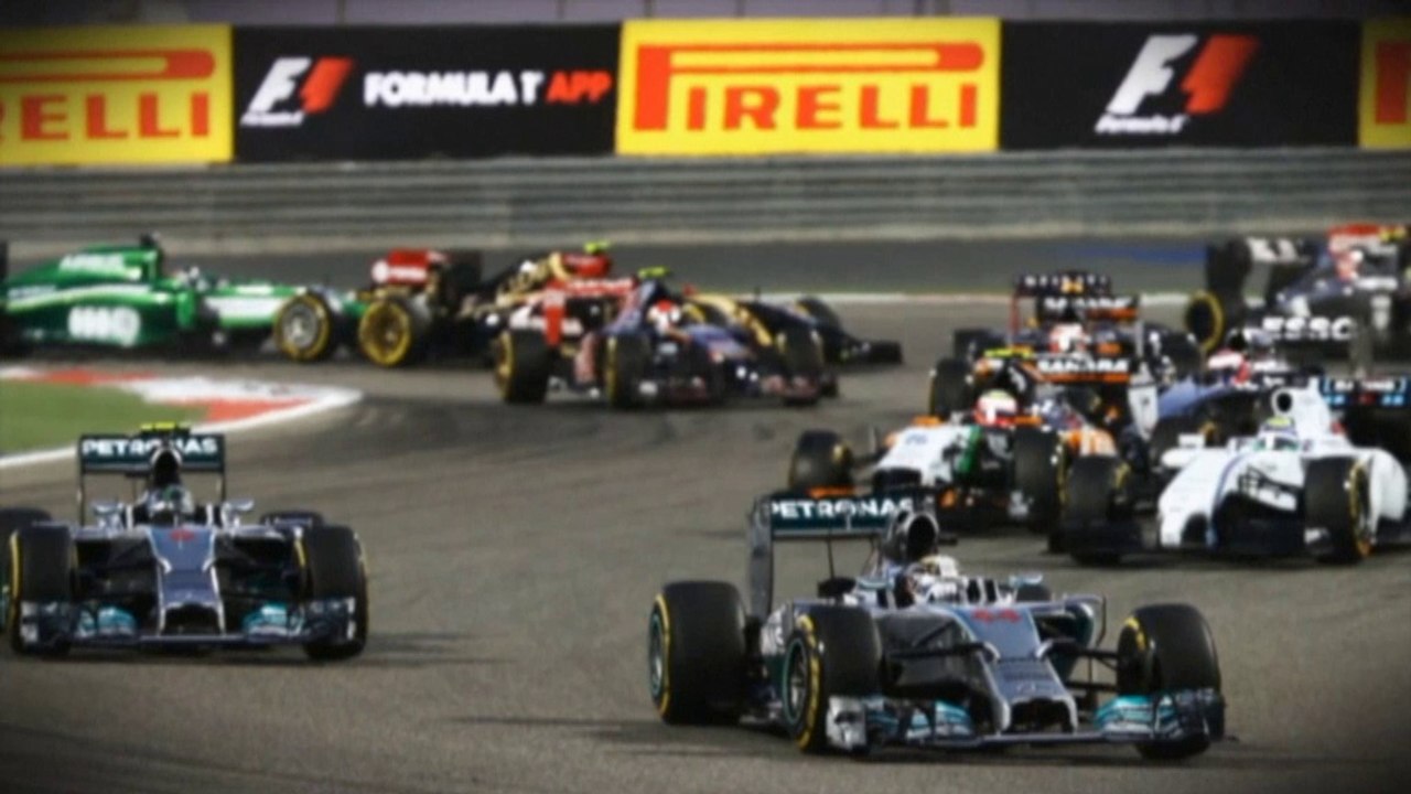 F1: Hamilton vor Rosberg in Bahrain